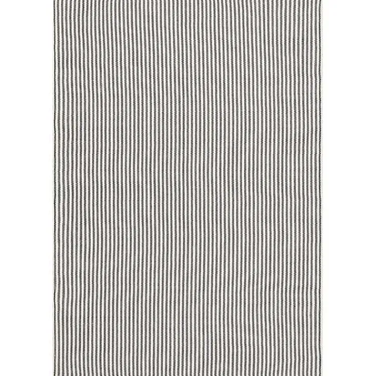 Area Rugs-Kirklands Home Blue & White Pinstripe Indoor/Outdoor Rug, 5x8