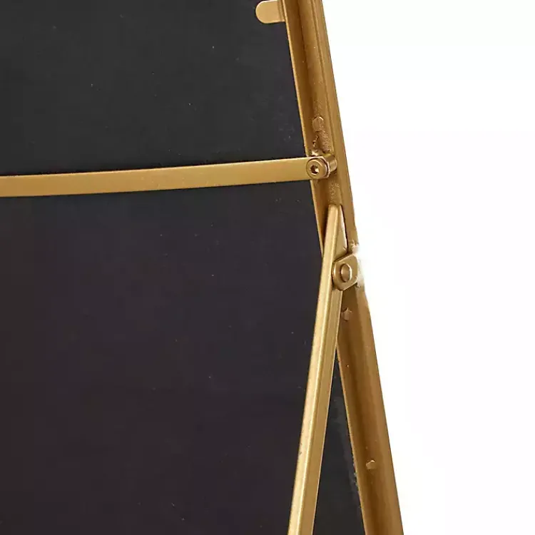 Full Length & Floor Mirrors-Kirklands Home Gold Metal Arch Leaner Mirror