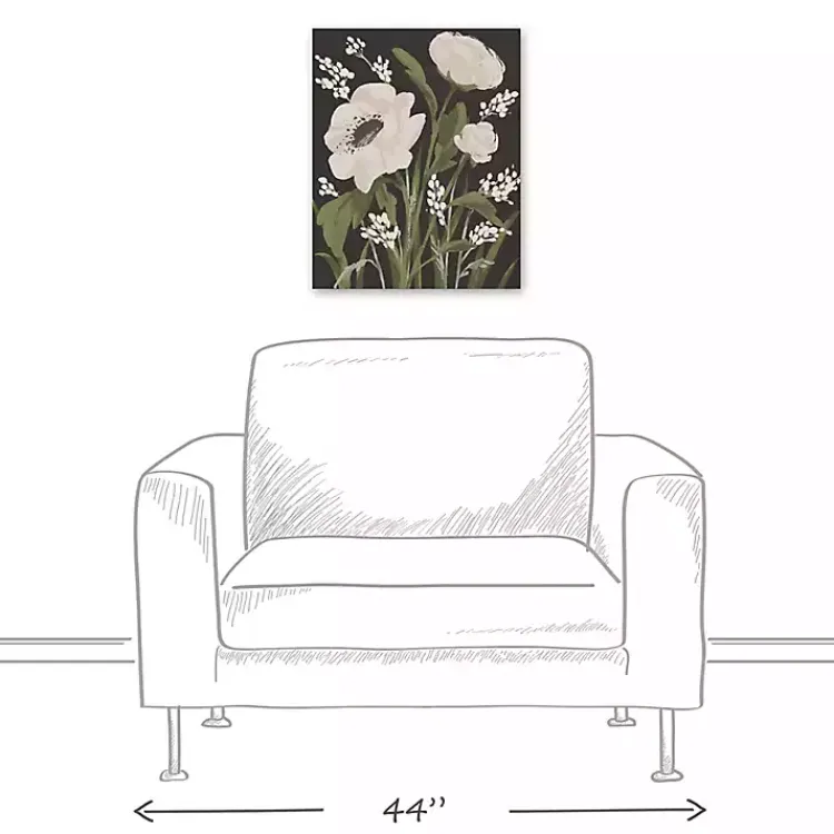 Canvas Art-Kirklands Home Modern Farmhouse Floral I Canvas Art Print