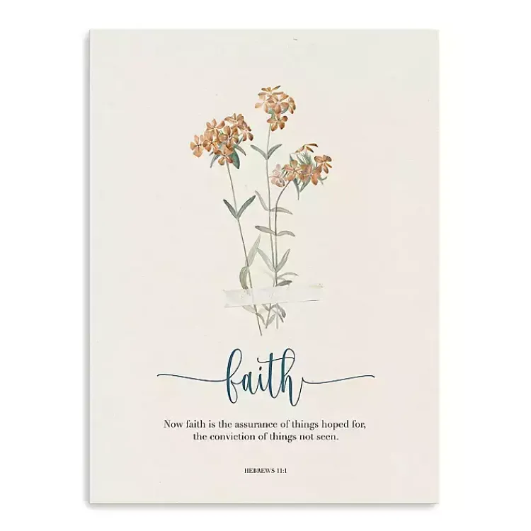 Wall Quotes & Signs-Kirklands Home Faith Affirmations Canvas Art Print, 18x24 in.