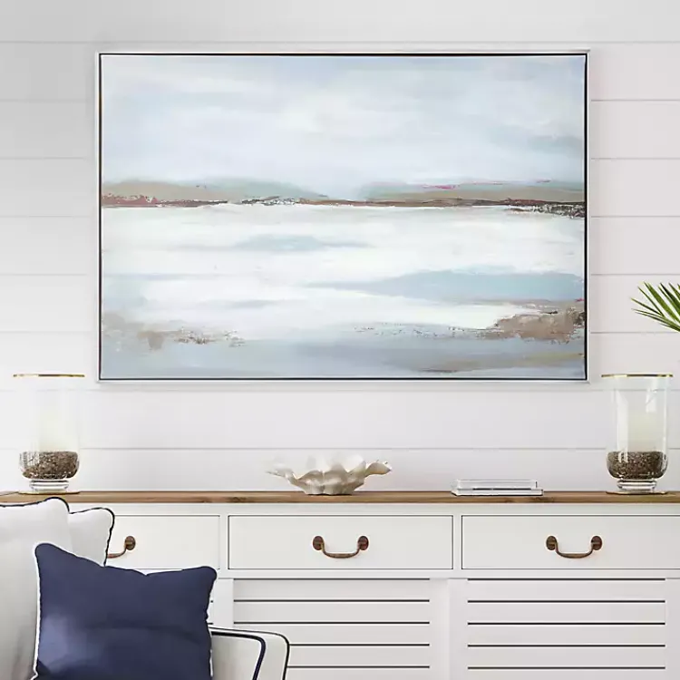 Canvas Art-Kirklands Home Morning Sea Framed Canvas Art Print