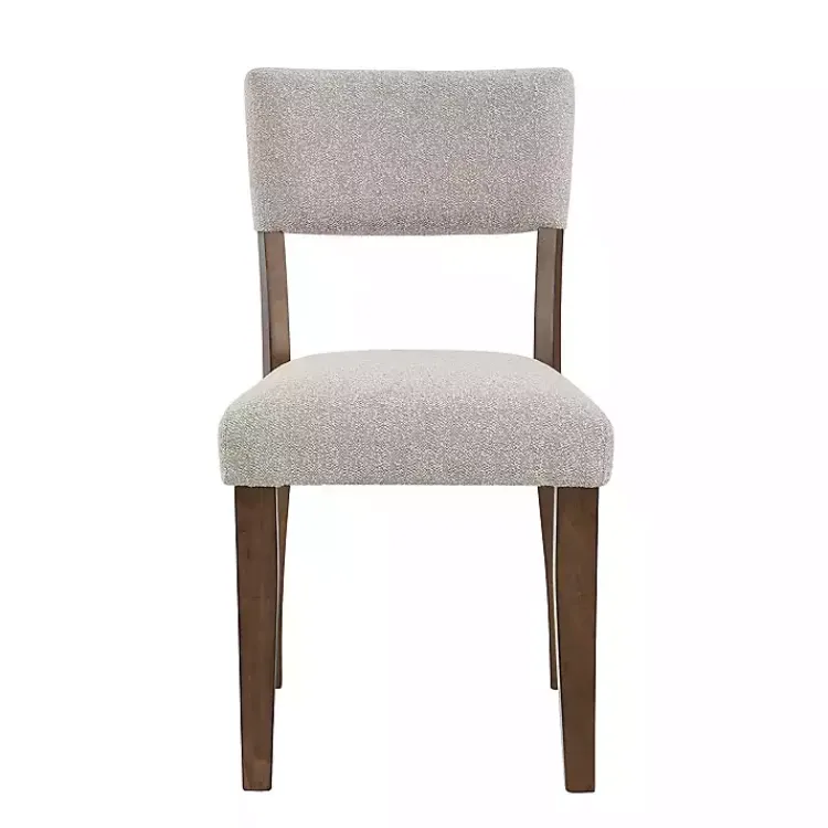 Dining Chairs-Kirklands Home Wade Upholstered Dining Chairs, Set of 2 Gray