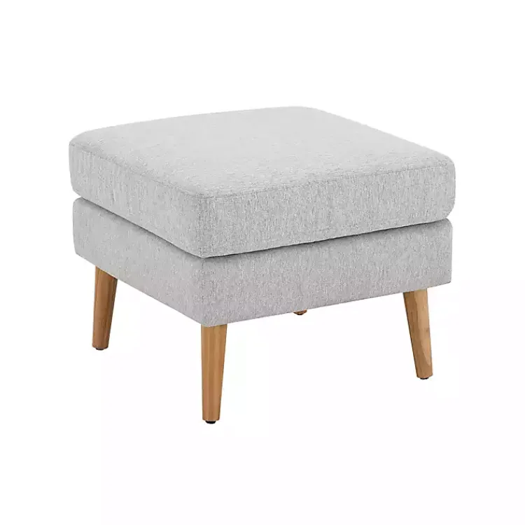 Sofas & Loveseats-Kirklands Home Light 2-pc. Loveseat & Ottoman Set Gray