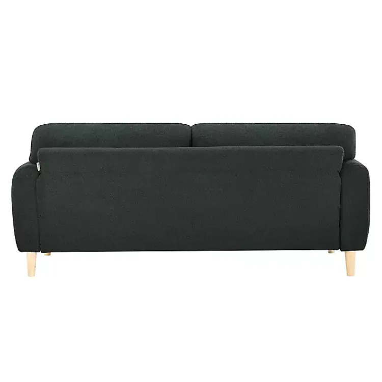 Sofas & Loveseats-Kirklands Home Charcoal Lyon Sofa Gray