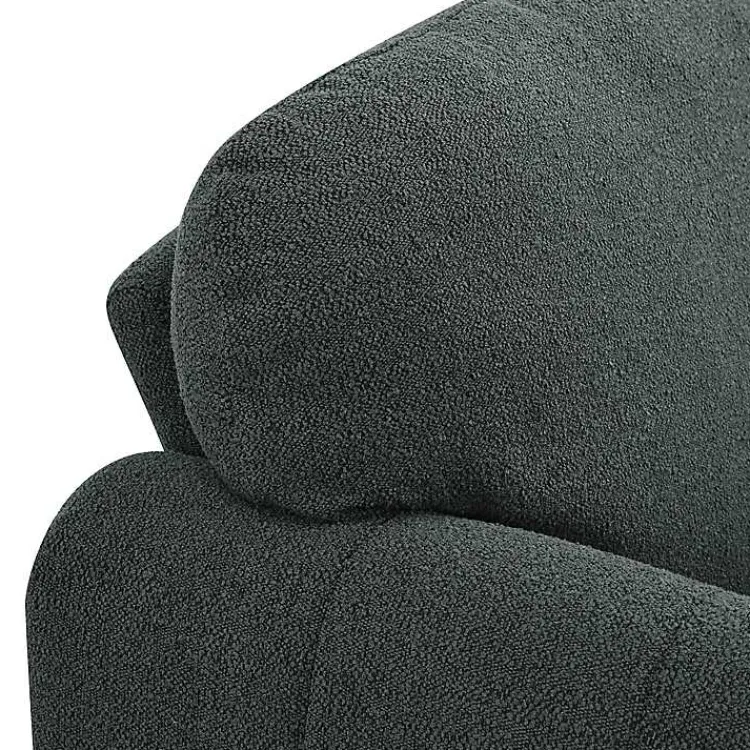 Sofas & Loveseats-Kirklands Home Charcoal Lyon Sofa Gray