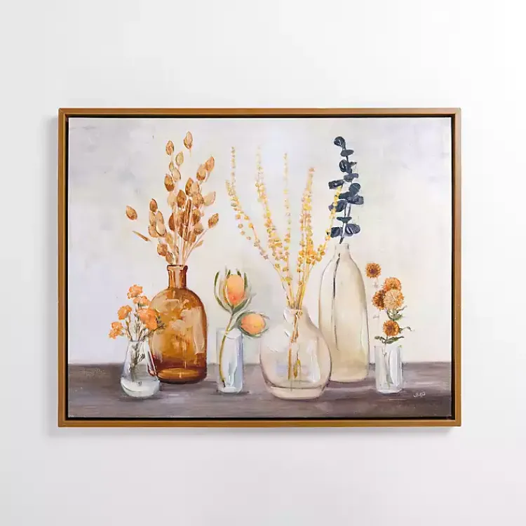 Canvas Art-Kirklands Home Autumn Still Life Framed Canvas Art Print Multi