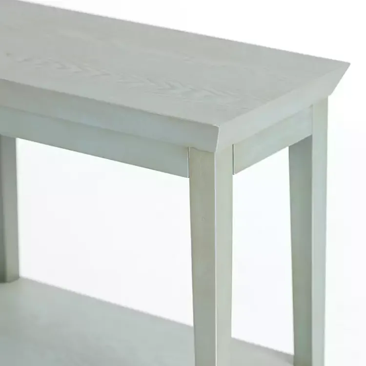 Accent & End Tables-Kirklands Home Mist Wood Marlee Side Table Blue