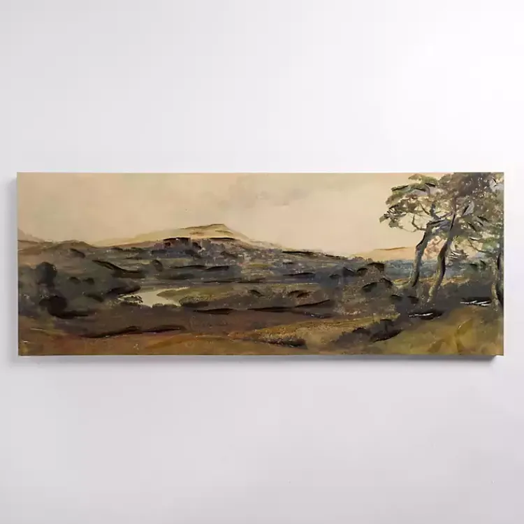 Canvas Art-Kirklands Home Middleham Landscape Canvas Art Print