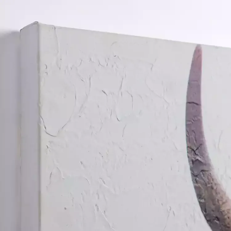 Canvas Art-Kirklands Home Peek-A-Boo Cow Canvas Art Print