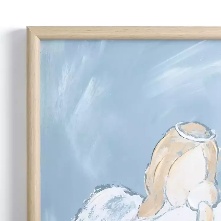 Framed Art-Kirklands Home Blue Angel I Framed Art Print