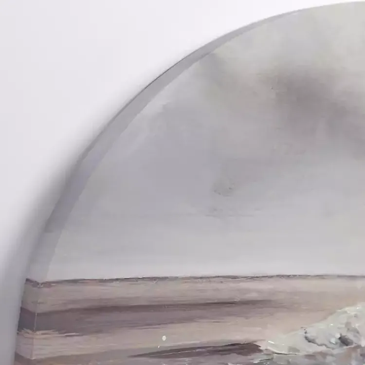 Canvas Art-Kirklands Home Arched Shoreline Canvas Art Print Gray