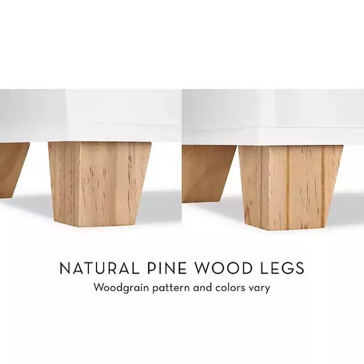 Bookshelves-Kirklands Home Multi Cubby Organizer Bookshelf White