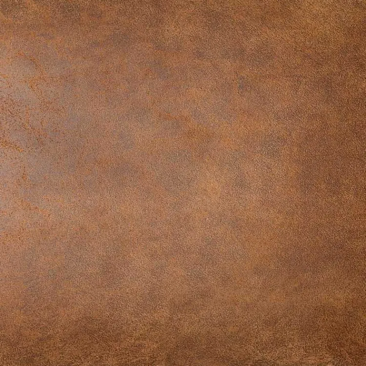 Bar Stools & Counter Height Stools-Kirklands Home Wyatt Faux Leather Swivel Counter Stool Brown