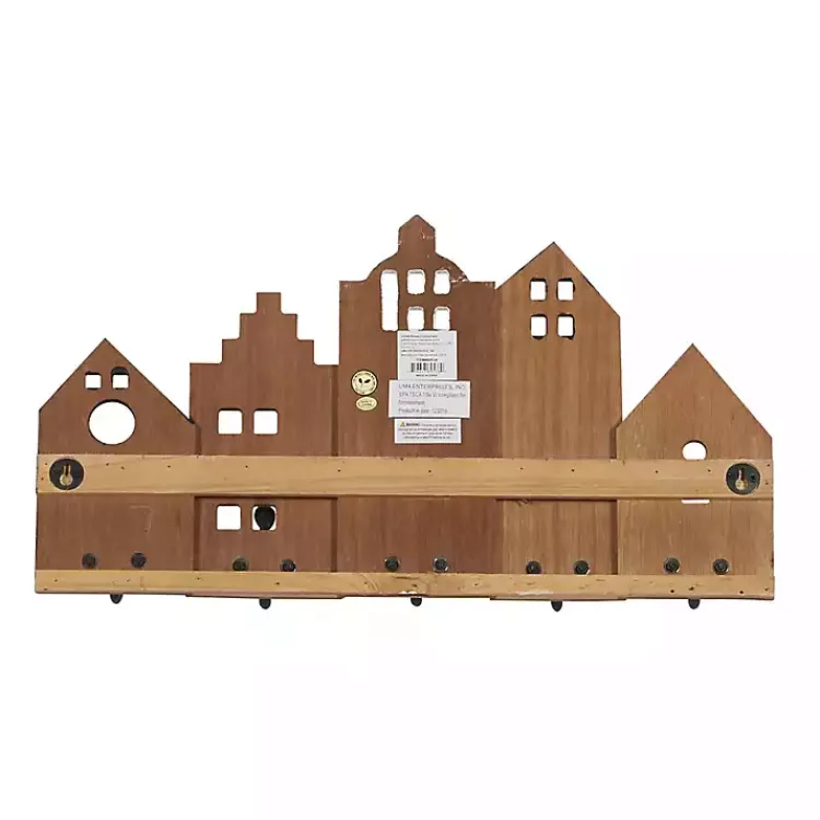 Hooks-Kirklands Home Multicolor Wood Building Wall Hooks