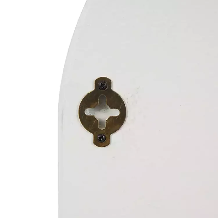 Shelves-Kirklands Home Cream Geometric Arch Wall Shelf