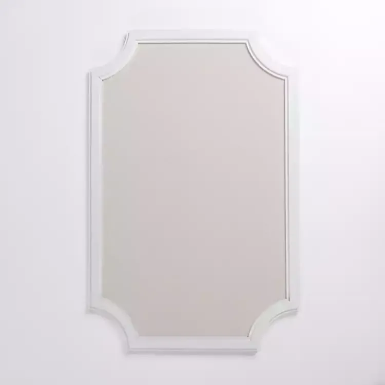 Wall Storage-Kirklands Home White Curved Frame Pinboard