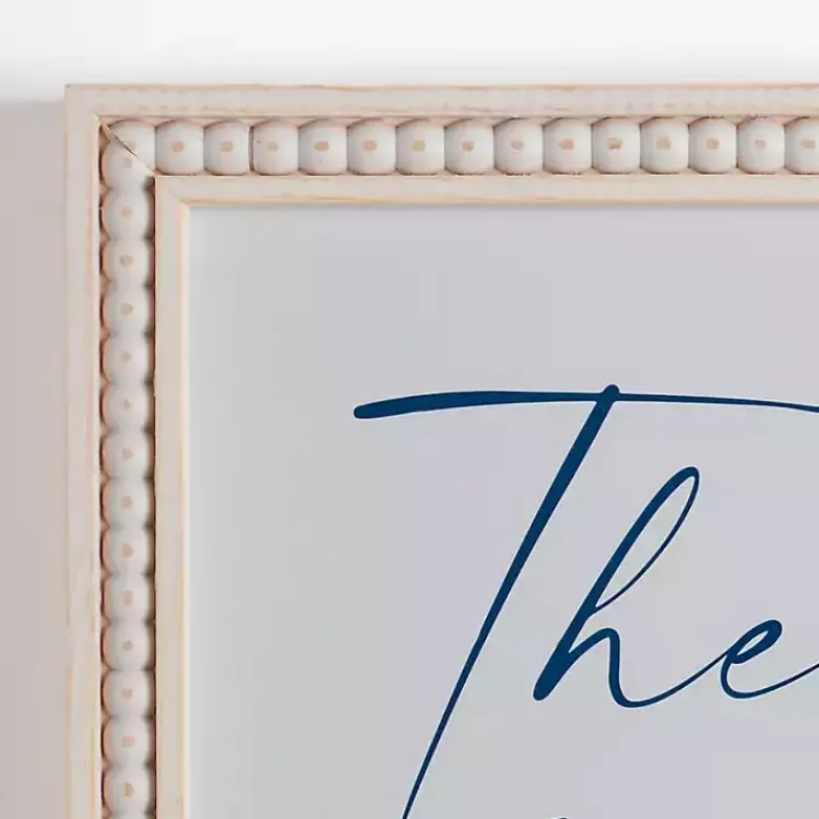 Wall Quotes & Signs-Kirklands Home Then Sings My Soul Blue Framed Wall Plaque