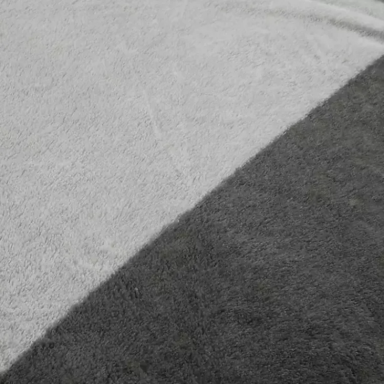 Comforters-Kirklands Home Color Block 3-pc. Full/Queen Comforter Set Gray