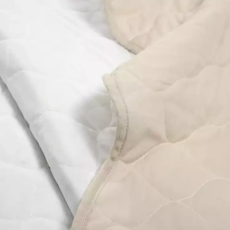 Quilts-Kirklands Home White and Tan Scallop 3-pc. Full/Queen Quilt Set