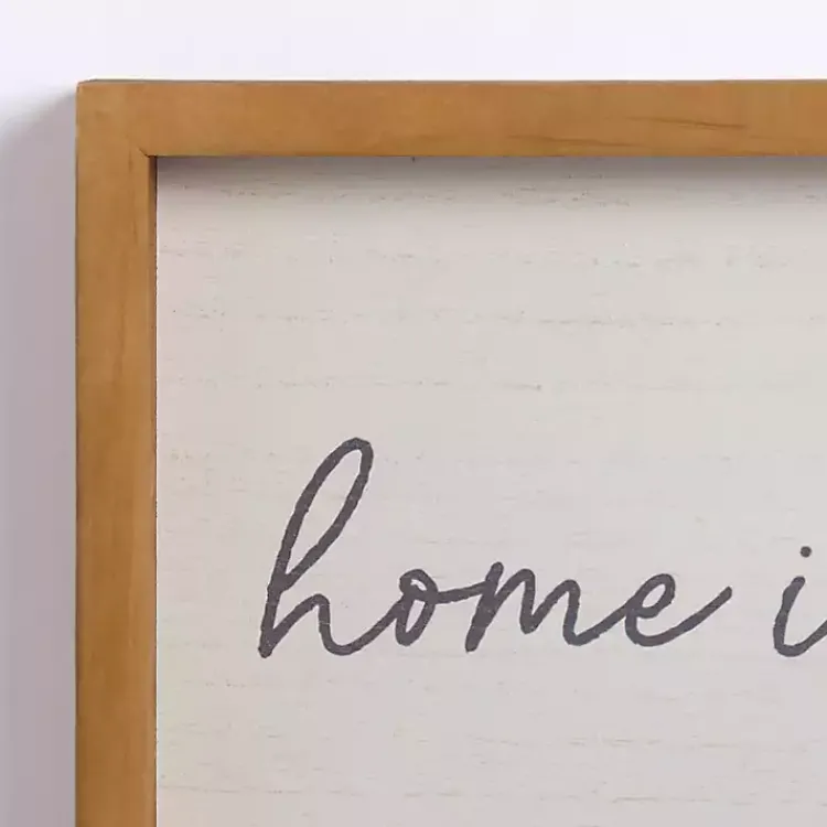 Wall Quotes & Signs-Kirklands Home Wherever My Dogs Are Wood Wall Plaque White