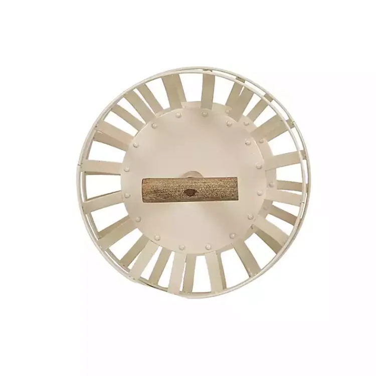 Kitchen Storage-Kirklands Home Metal 2-Tier Kitchen Basket White