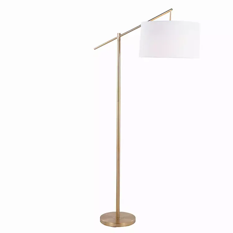 Floor Lamps-Kirklands Home Cassie Floor Lamp Gold