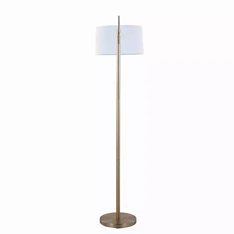 Floor Lamps-Kirklands Home Cassie Floor Lamp Gold