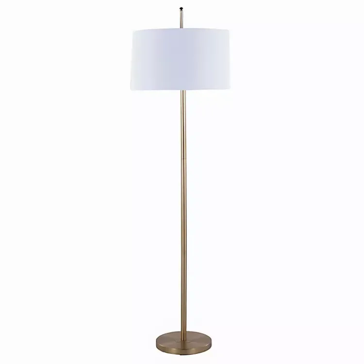 Floor Lamps-Kirklands Home Cassie Floor Lamp Gold