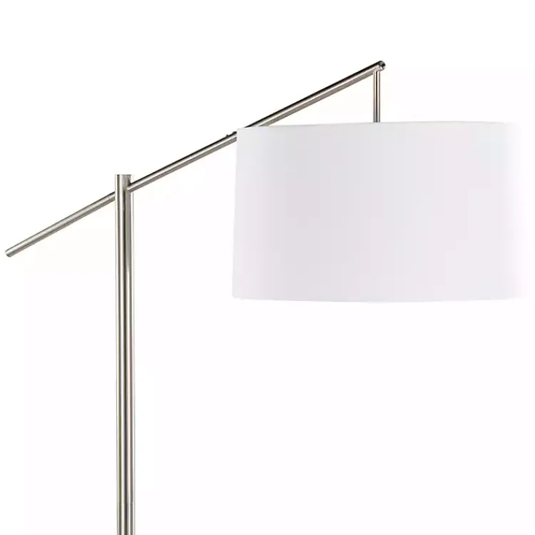 Floor Lamps-Kirklands Home Brushed Nickel Cassie Floor Lamp