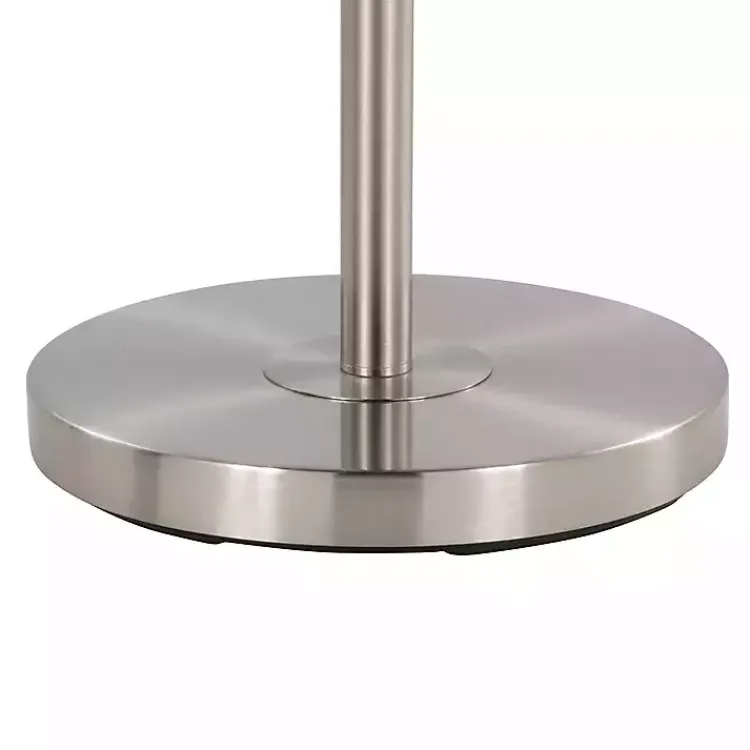 Floor Lamps-Kirklands Home Brushed Nickel Cassie Floor Lamp