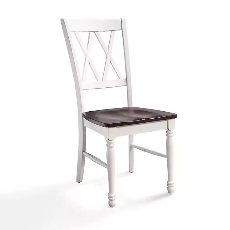 Dining Chairs-Kirklands Home Wood Farmhouse Dining Chairs, Set of 4 White
