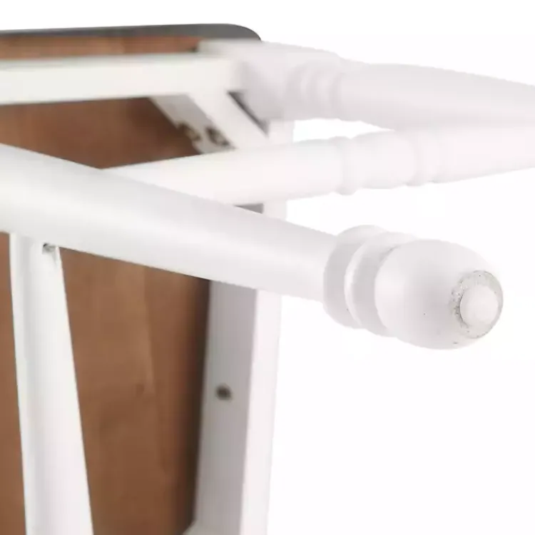 Dining Chairs-Kirklands Home Wood Farmhouse Dining Chairs, Set of 4 White