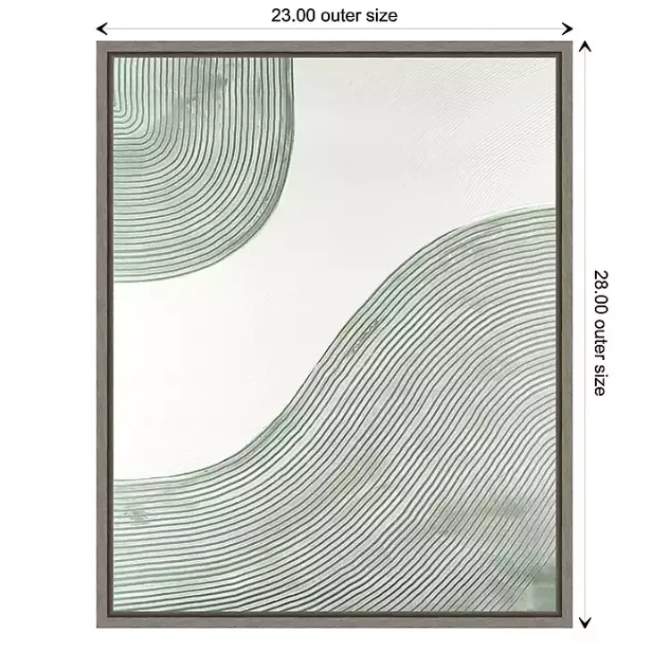 Canvas Art-Kirklands Home Green Get Going Framed Canvas Art Print