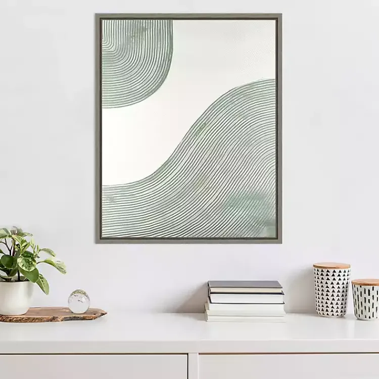 Canvas Art-Kirklands Home Green Get Going Framed Canvas Art Print