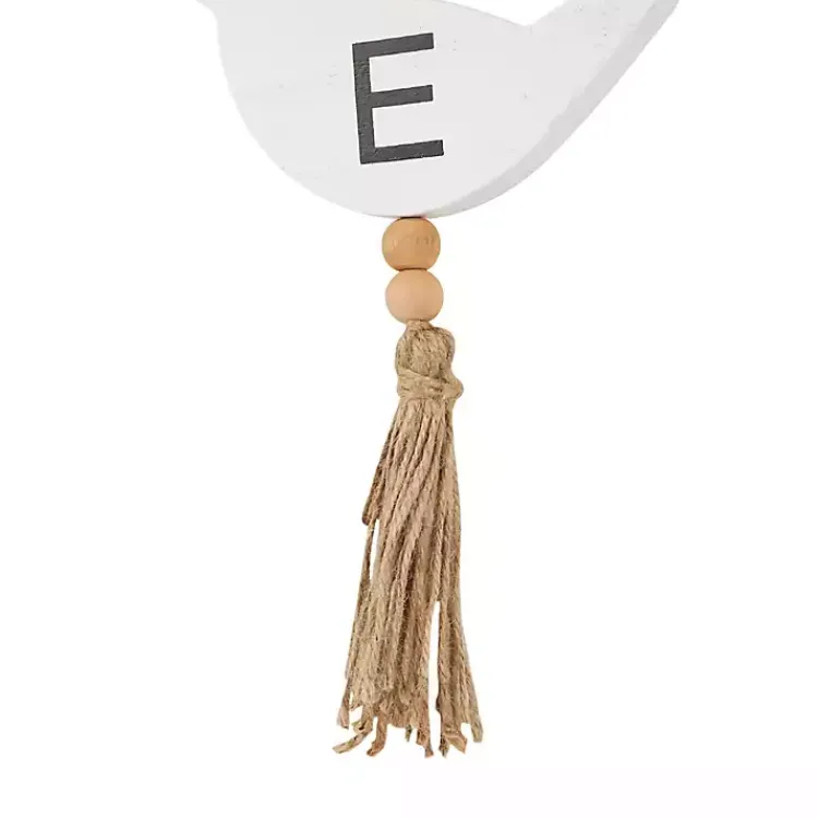 Wall Quotes & Signs-Kirklands Home Welcome Bird Shaped Wood Wall Sign