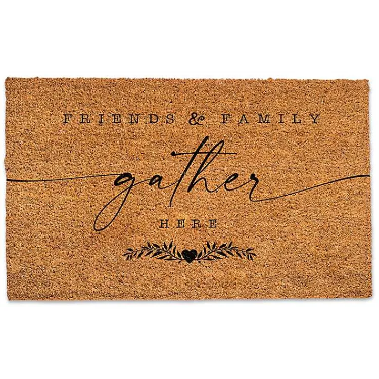 Doormats-Kirklands Home Friends & Family Gather Here Doormat