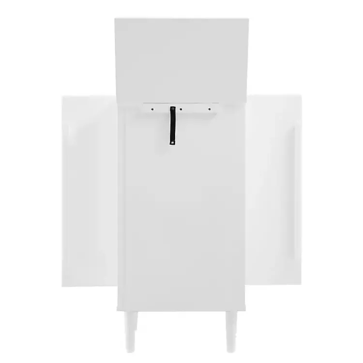 Armoires-Kirklands Home Mid-Century Modern Jewelry Armoire White