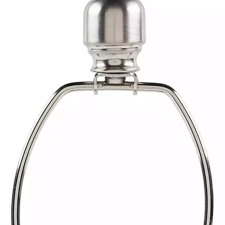 Table Lamps-Kirklands Home Clear Glass Hobnail Table Lamp Gray