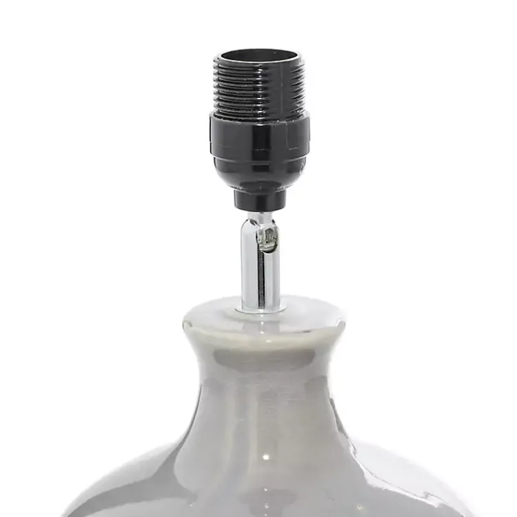 Table Lamps-Kirklands Home Blue Ceramic Breeze Table Lamp White