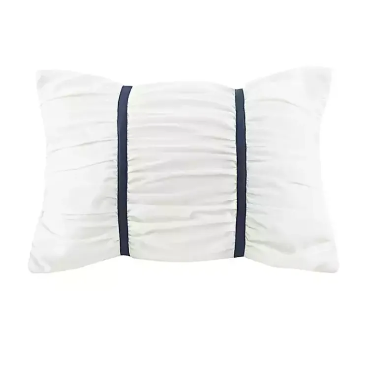 Comforters-Kirklands Home Blue Floral 7-pc. Full/Queen Comforter Set