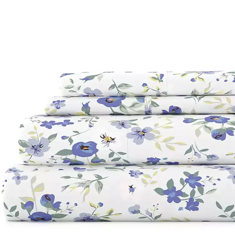 Bed Sheets-Kirklands Home Floral Farmhouse 3-pc. Twin Sheet Set