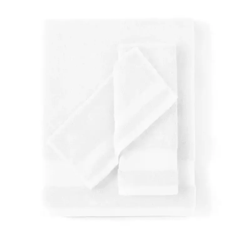 Bath Towels-Kirklands Home 6-pc. Essential Cotton Bath Towels White