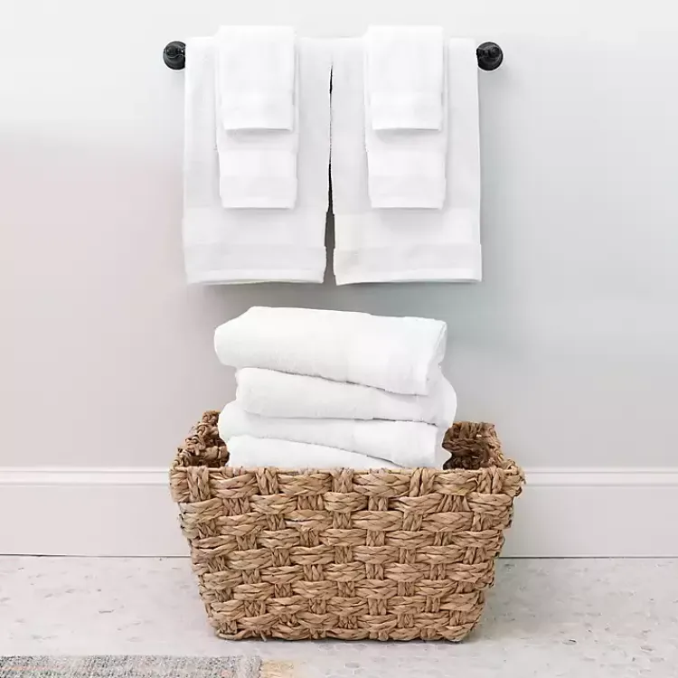 Bath Towels-Kirklands Home 6-pc. Essential Cotton Bath Towels White