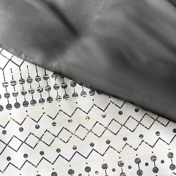 Duvets-Kirklands Home Gray Bohemian 3-pc. King Duvet Cover Set