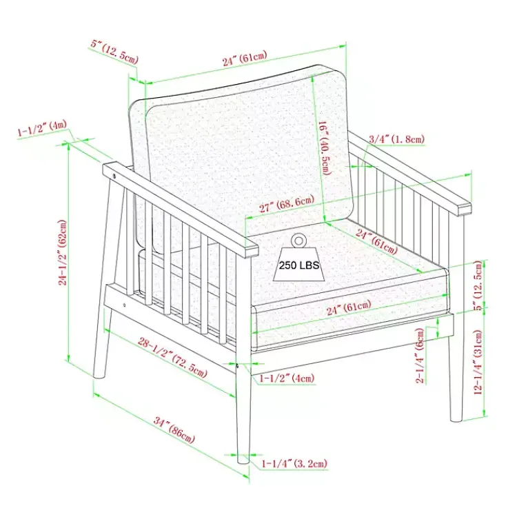 Outdoor Seating-Kirklands Home Natural Eucalyptus Wood Outdoor Accent Chair