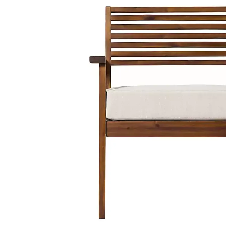 Outdoor Seating-Kirklands Home Dark Brown Zane Outdoor Club Chair