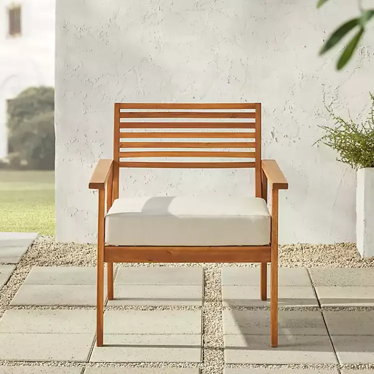 Outdoor Seating-Kirklands Home Brown Zane Outdoor Club Chair
