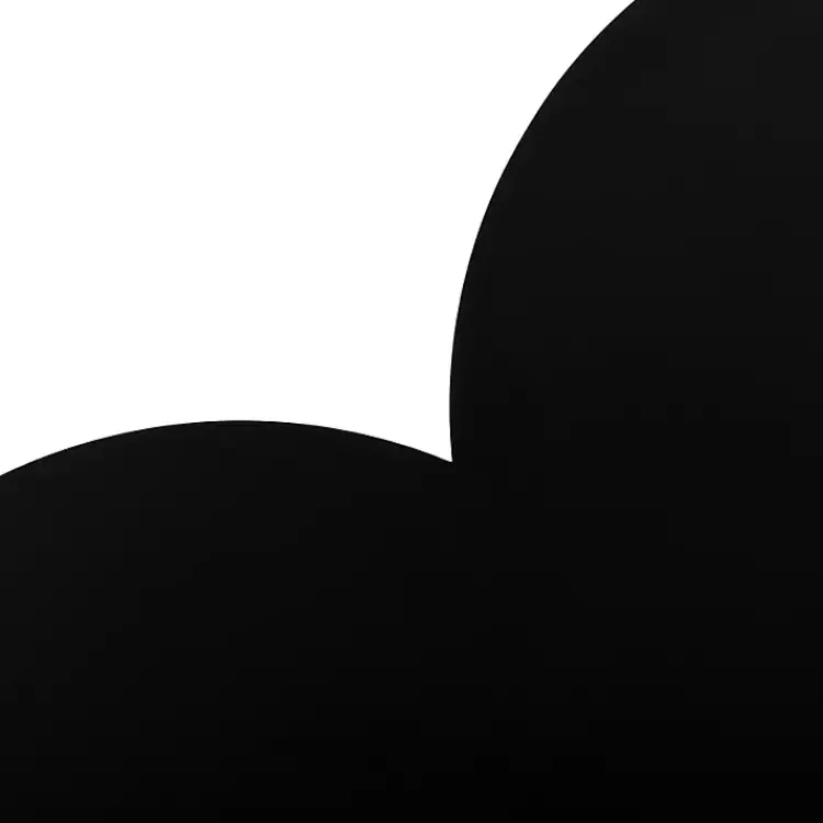 Accent & End Tables-Kirklands Home Metal Clover Accent Table Black