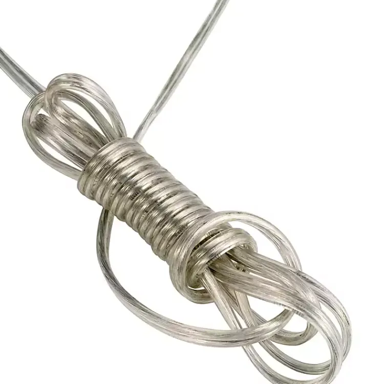 Table Lamps-Kirklands Home Clear Glass Tapered Table Lamps, Set of 2 White