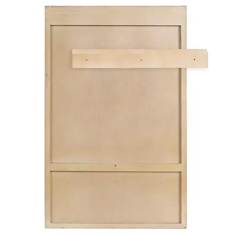 Wall Storage-Kirklands Home Natural Rattan Wall Cabinet with Shelf